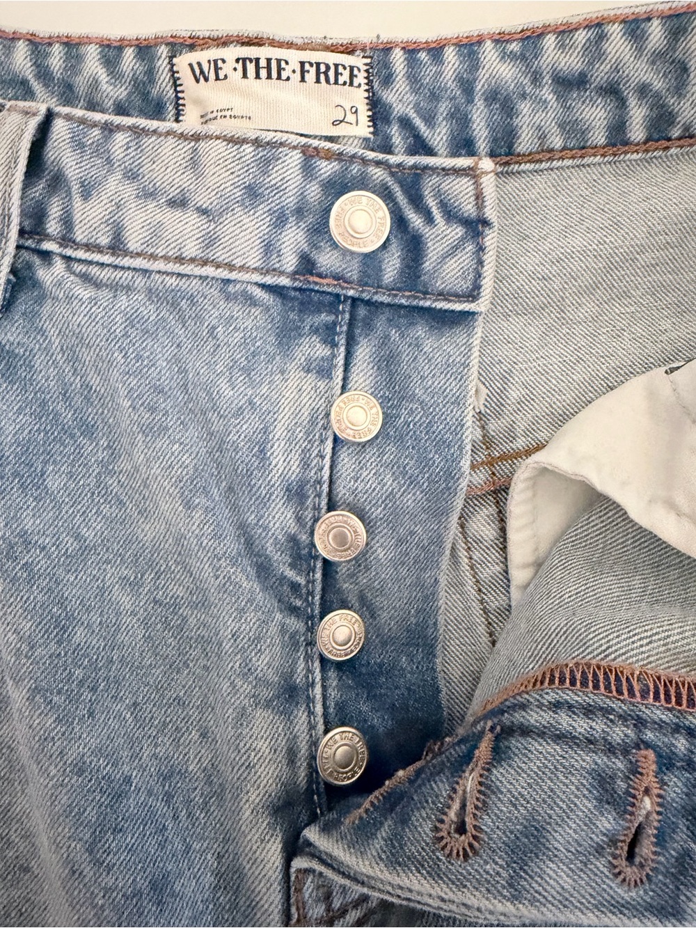 We The Free Deep Trance Dropped Boyfriend Jeans | 29 | Sweet Dreams | NWOT - Picture 8 of 15